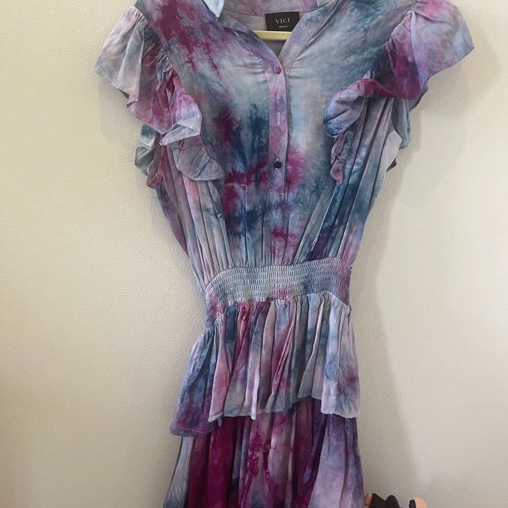 Tie dye Vici dress